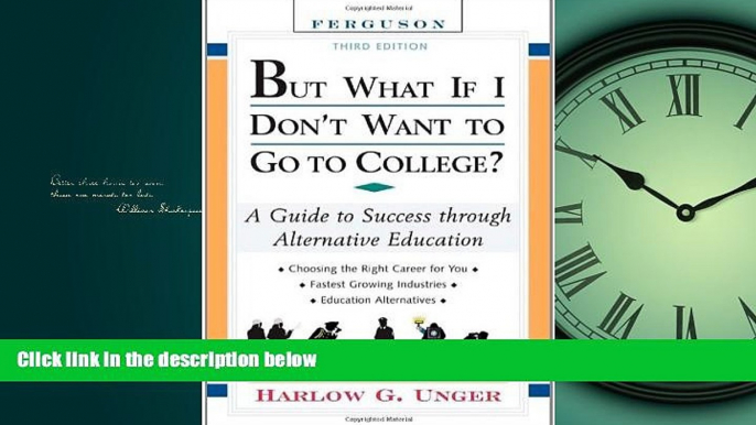 Popular Book But What If I Don t Want to Go to College?: A Guide to Success Through Alternative