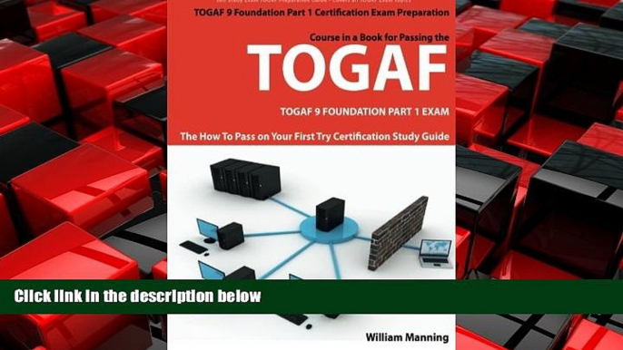 Enjoyed Read TOGAF 9 Foundation Part 1 Exam Preparation Course in a Book for Passing the TOGAF 9