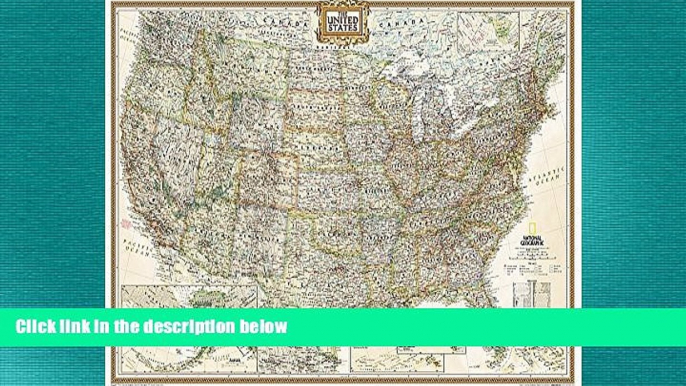 FREE DOWNLOAD  United States Executive Poster Size Wall Map (tubed) (National Geographic