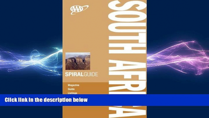 there is  AAA Spiral South Africa (AAA Spiral Guides: South Africa)