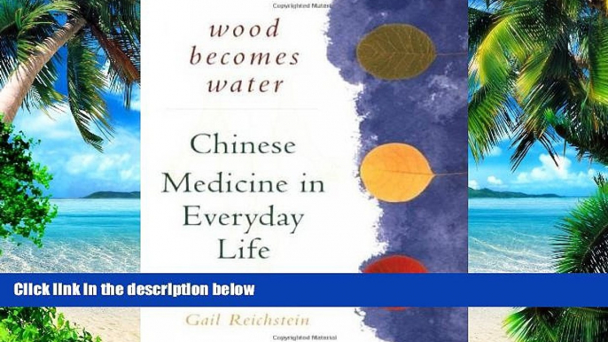 Big Deals  Wood Becomes Water: Chinese Medicine in Everyday Life  Free Full Read Most Wanted