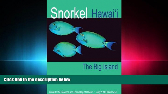 different   Snorkel Hawaii The Big Island Guide to the beaches and snorkeling of Hawaii, 4th