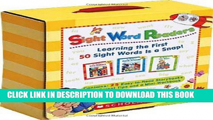 New Book Sight Word Readers Parent Pack: Learning the First 50 Sight Words Is a Snap!