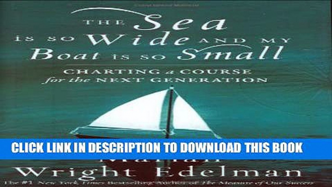 [PDF] The Sea Is So Wide and My Boat Is So Small: Charting a Course for the Next Generation