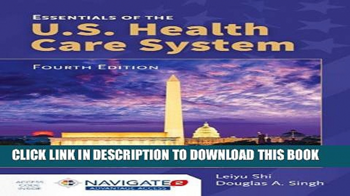 New Book Essentials Of The U.S. Health Care System