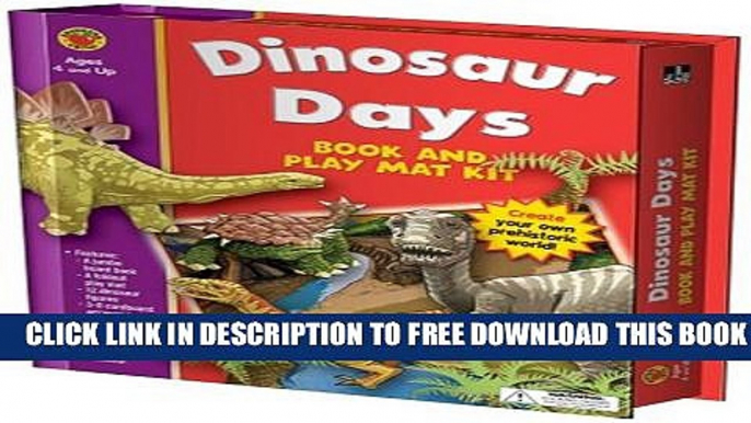 New Book Dinosaur Days/Book Play Mat Kits