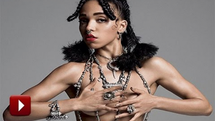 Robert Pattinson's Girlfriend FKA Twigs Goes Almost Nud€ For Magazine