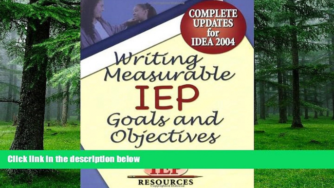 Must Have PDF  Writing Measurable IEP Goals and Objectives  Free Full Read Best Seller