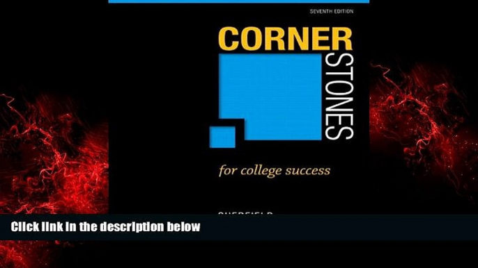 For you Cornerstones for College Success, Student Value Edition Plus NEW MyStudentSuccessLab