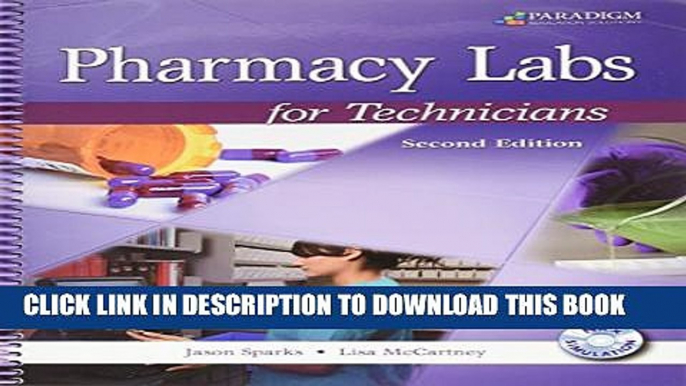 [New] Pharmacy Labs for Technicians Exclusive Full Ebook