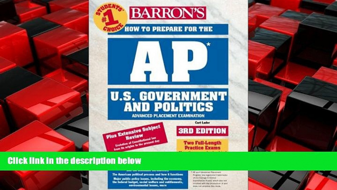 Choose Book How to Prepare for the AP U.S. Government and Politics (Barron s AP United States