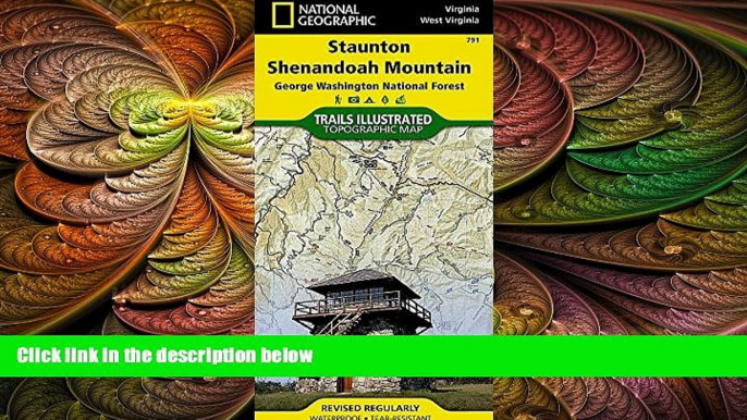 behold  Staunton/Shenandoah Mountain, George Washington National Forest Hiking Map