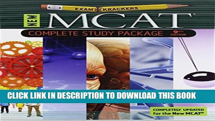 New Book 9th Edition Examkrackers MCAT Complete Study Package (EXAMKRACKERS MCAT MANUALS)