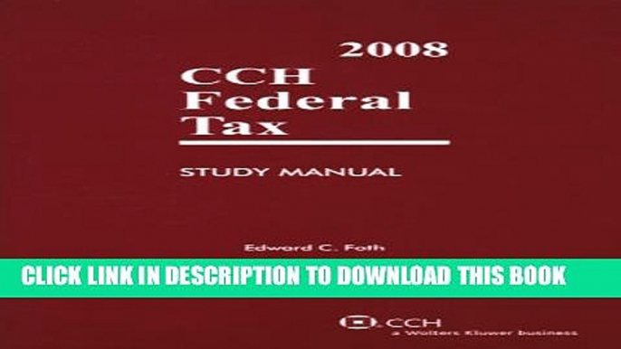 [PDF] Federal Tax Study Manual (2008) Full Colection