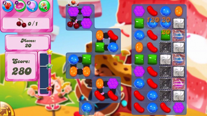 Candy Crush Saga Level 1649 - No Boosters - Hard Level - Quick Finish - Color Bomb