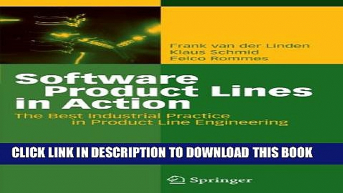 [PDF] Software Product Lines in Action: The Best Industrial Practice in Product Line Engineering