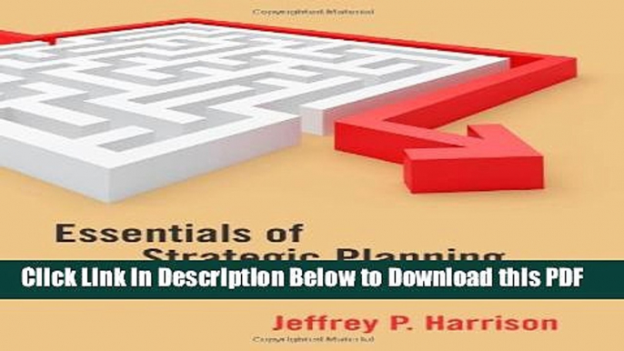 [Read] Essentials of Strategic Planning in Healthcare Ebook Free