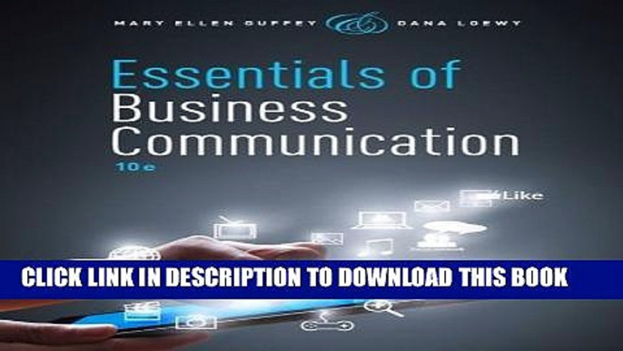 [PDF] Essentials of Business Communication (with Premium Website, 1 term (6 months) Printed Access