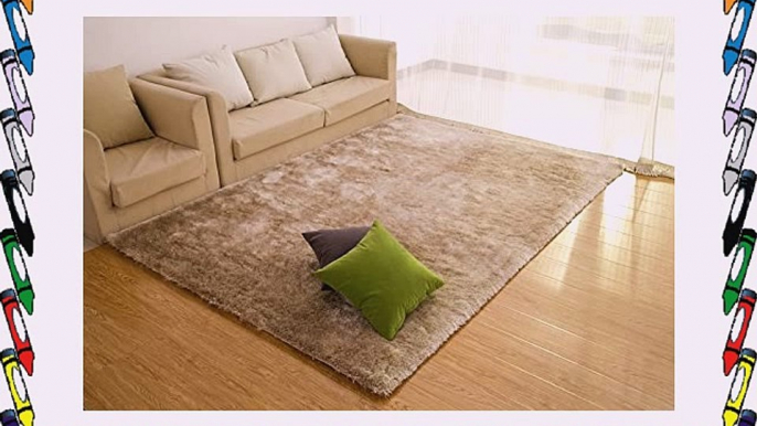 Hochflor Teppich Gentle Luxus Beige / Creme (140x200 cm)