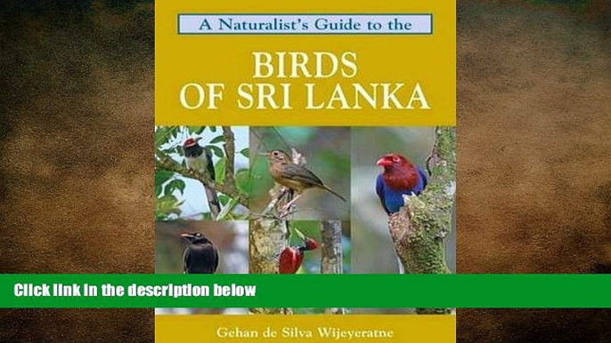 FREE DOWNLOAD  A Naturalist s Guide to the Birds of Sri Lanka (Naturalists  Guides)  BOOK ONLINE