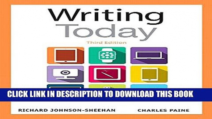 [PDF] Writing Today (3rd Edition) Popular Online