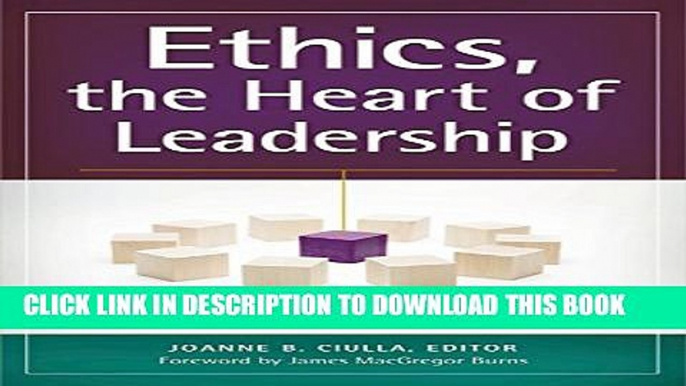 [PDF] Ethics, the Heart of Leadership, 3rd Edition Ebook Free