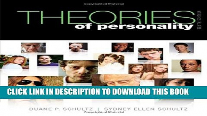 New Book Theories of Personality (PSY 235 Theories of Personality)