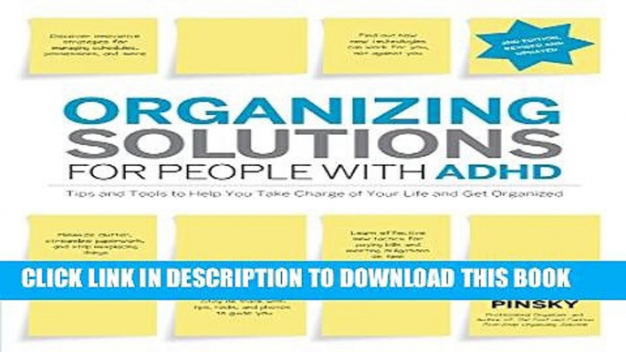 Collection Book Organizing Solutions for People with ADHD, 2nd Edition-Revised and Updated: Tips