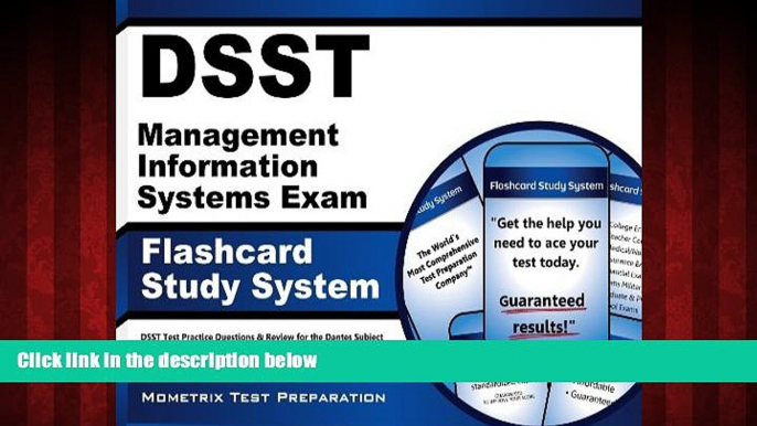 Choose Book DSST Management Information Systems Exam Flashcard Study System: DSST Test Practice