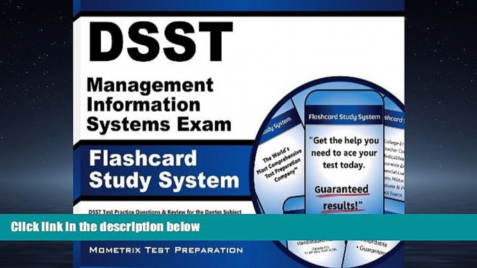 Popular Book DSST Management Information Systems Exam Flashcard Study System: DSST Test Practice