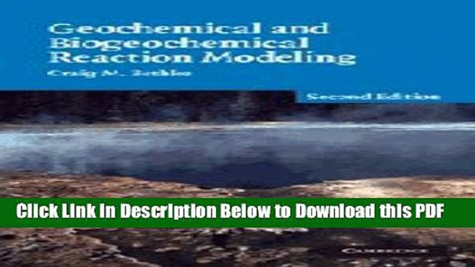 [Read] Geochemical and Biogeochemical Reaction Modeling Popular Online