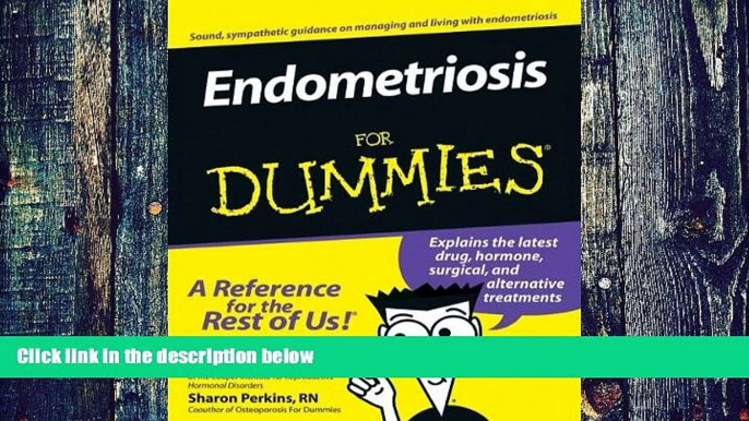 Big Deals  Endometriosis For Dummies  Best Seller Books Most Wanted