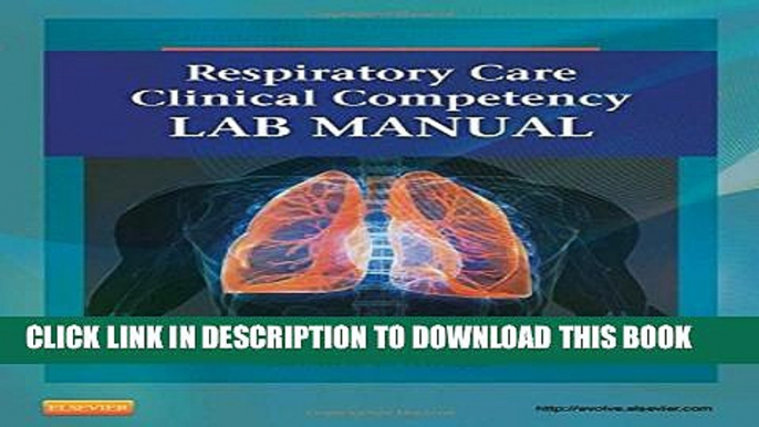 [PDF] Respiratory Care Clinical Competency Lab Manual, 1e Popular Collection