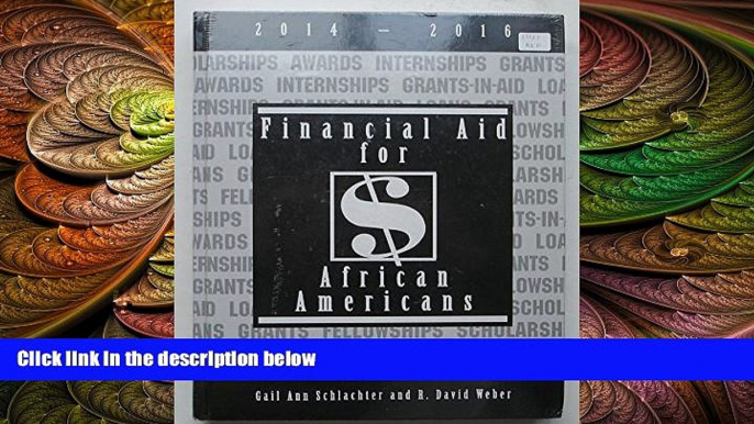 complete  Financial Aid for African Americans 2014-2016