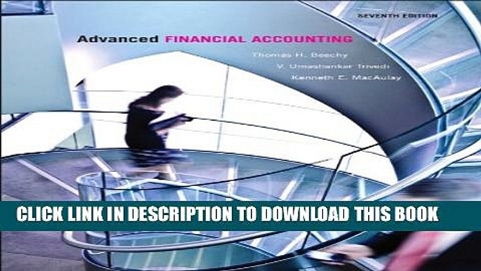 [PDF] Advanced Financial Accounting (7th Edition) Full Colection