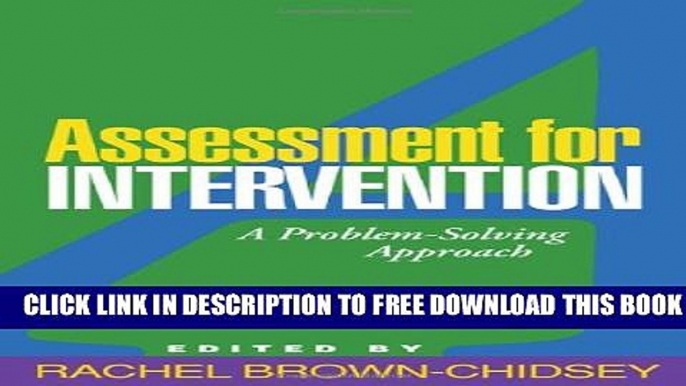 Collection Book Assessment for Intervention, First Edition: A Problem-Solving Approach