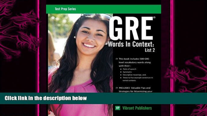 behold  GRE Words In Context: List 2 (Test Prep Series) (Volume 1)