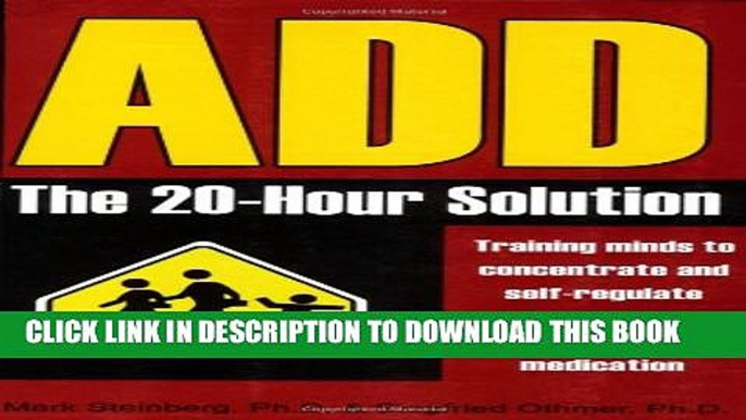 Collection Book ADD: The 20-Hour Solution