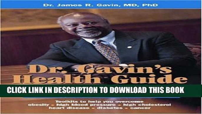 Collection Book Dr. Gavin s Health Guide for African Americans:  How to Keep Yourself and Your