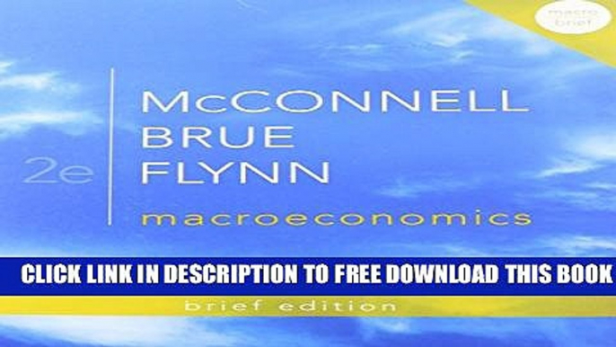 Collection Book Macroeconomics Brief Edition (The Mcgraw-Hill Economics)