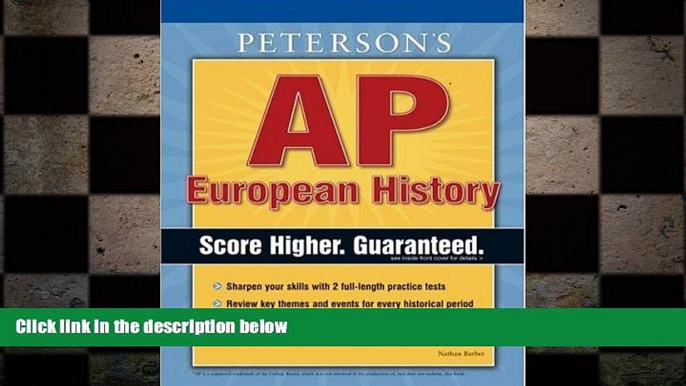 behold  AP - European History, 2nd ed (Peterson s AP European History)