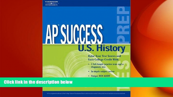 there is  AP Success: US History, 5th ed (Peterson s Master the AP U.S. History)