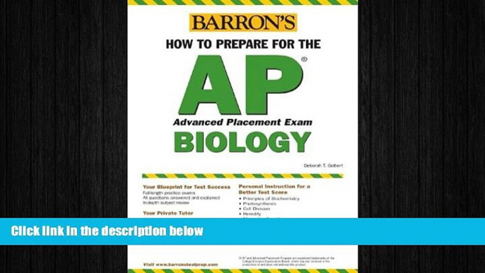 complete  How to Prepare for the AP Biology (Barron s AP Biology)