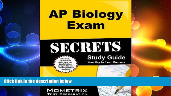 behold  AP Biology Exam Secrets Study Guide: AP Test Review for the Advanced Placement Exam