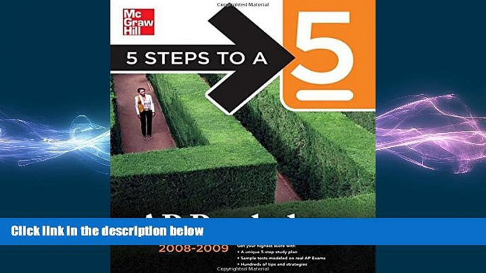 behold  5 Steps to a 5 AP Psychology, 2008-2009 Edition (5 Steps to a 5 on the Advanced Placement