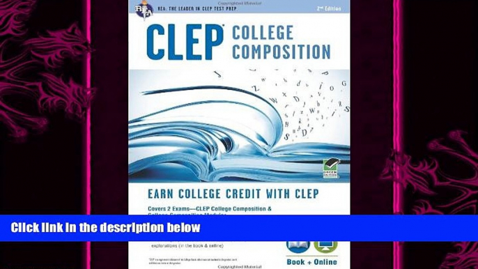 behold  CLEPÂ® College Composition Book + Online (CLEP Test Preparation)