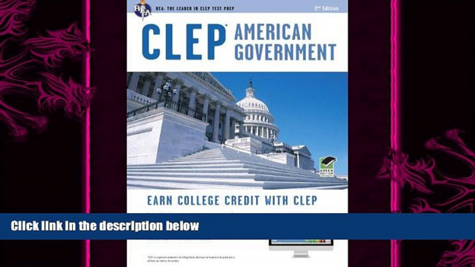 there is  CLEPÂ® American Government Book + Online (CLEP Test Preparation)