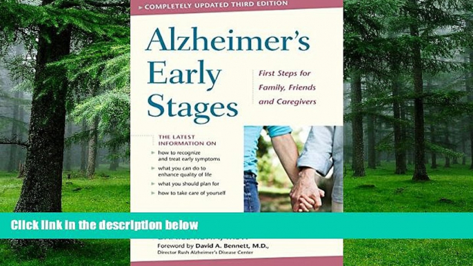 Big Deals  Alzheimer s Early Stages: First Steps for Family, Friends, and Caregivers  Best Seller