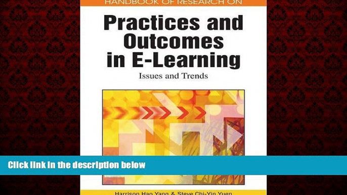 Choose Book Handbook of Research on Practices and Outcomes in E-learning: Issues and Trends