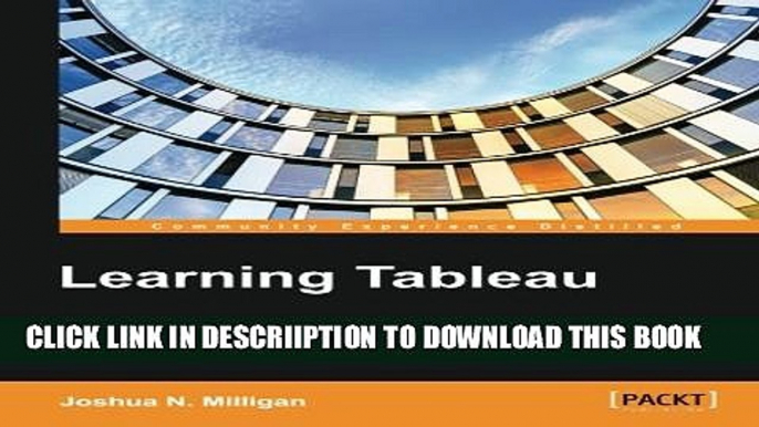 [PDF] Learning Tableau - How Data Visualization Brings Business Intelligence to Life Full Colection